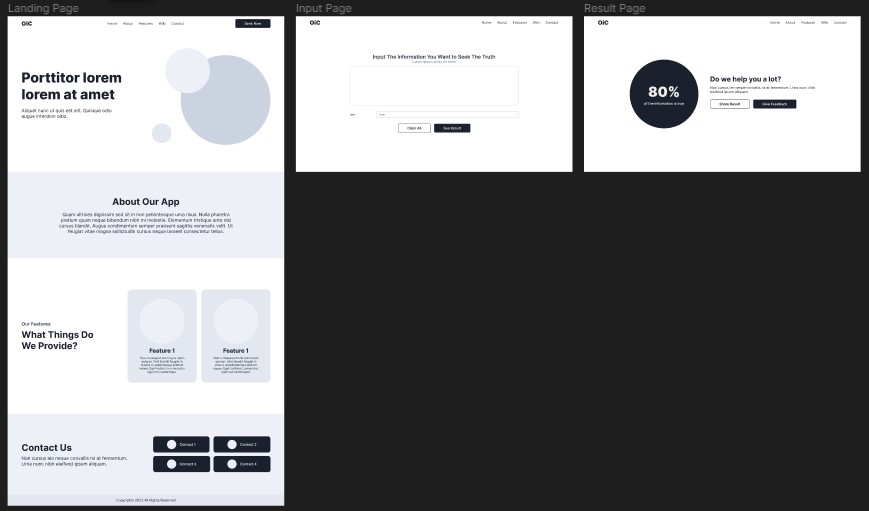 Lo-Fi Wireframe